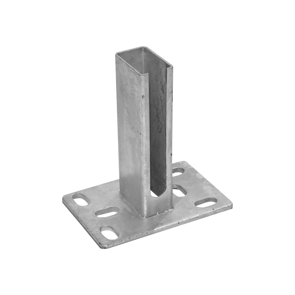Bodenkonsole 60x40 zum Aufschrauben (Zaunpfosten)