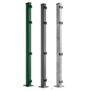 Zaunpfosten mit Punkthalter zum Aufschrauben