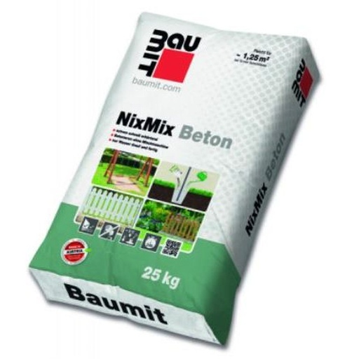 [45000010] NixMix Beton 25kg C16/20